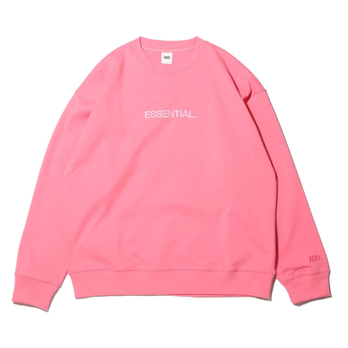 add seoul ESSENTIAL LOGO SWEATSHIRT PINK 20SP-Iの画像