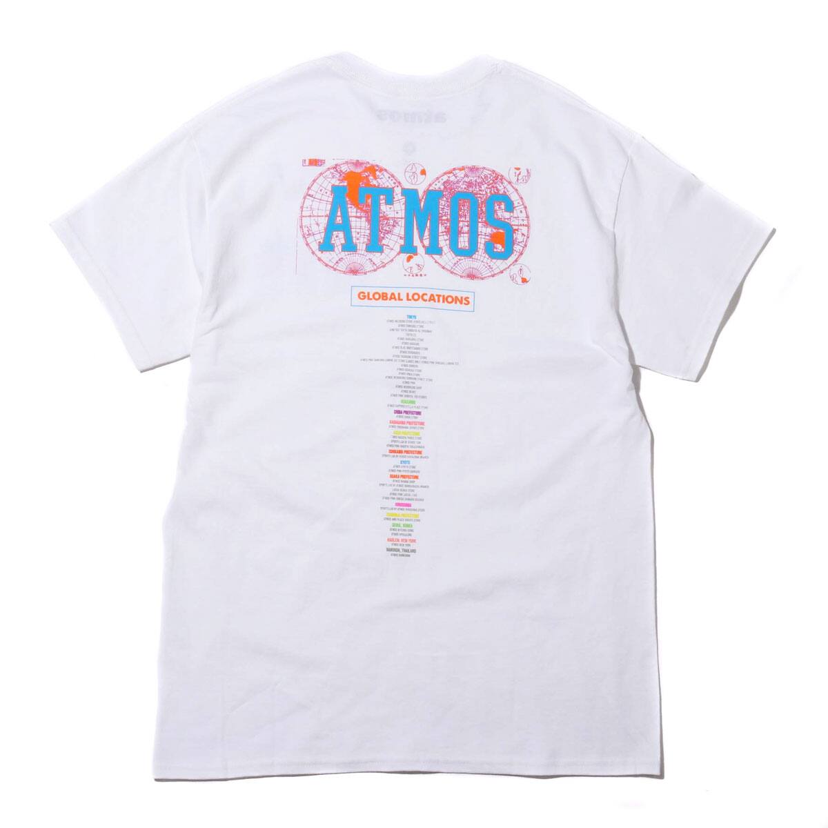 atmos NEW YORK Tee WHITE 19FA-S