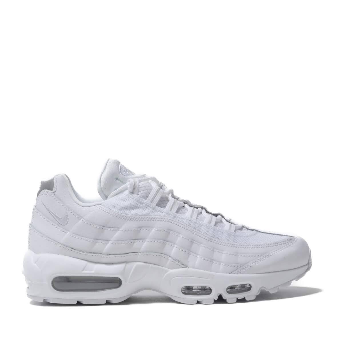 NIKE AIR MAX 95 ESSENTIAL WHITE/WHITE-PURE PLATINUM-REFLECT SILVER