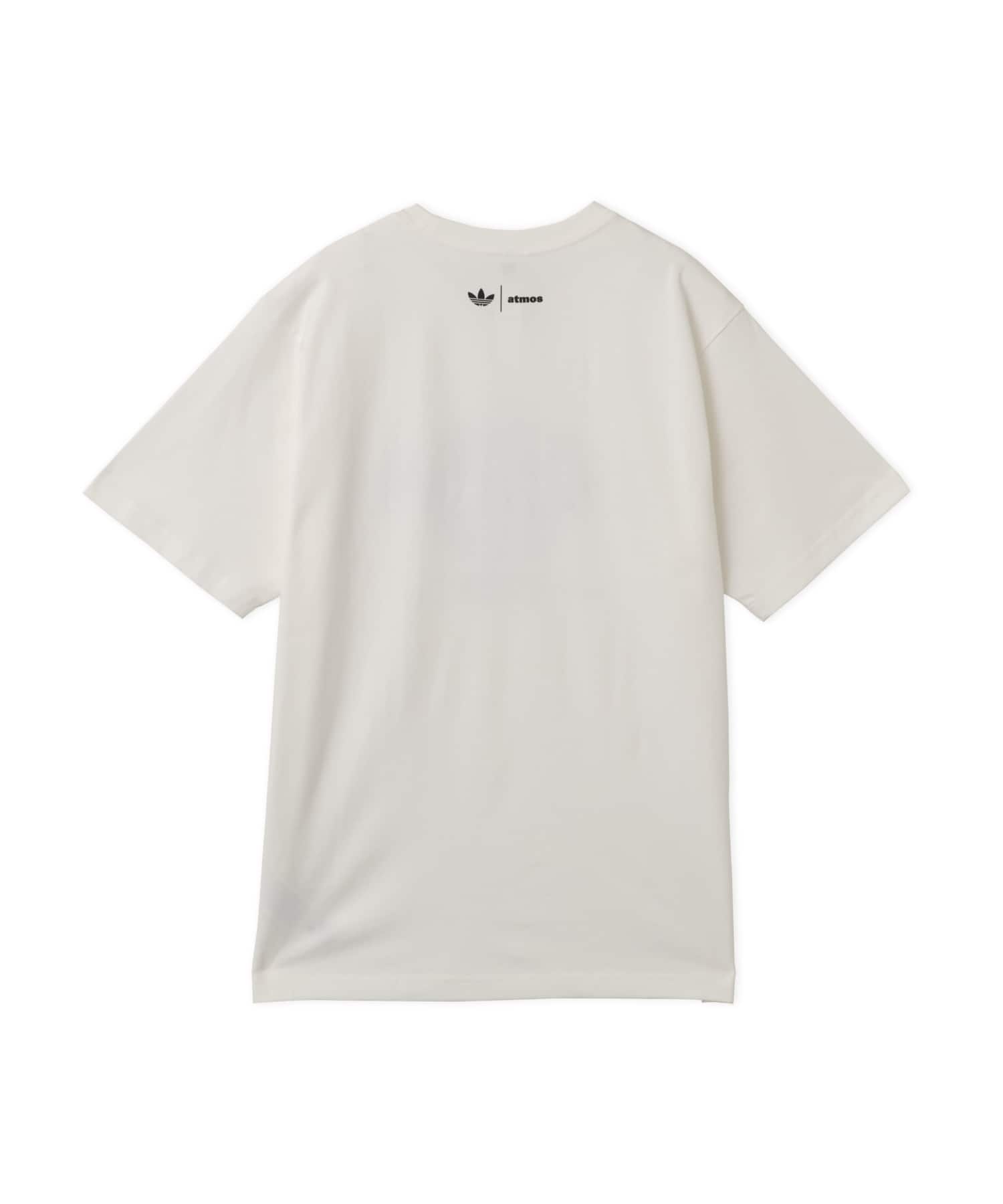 adidas atmos COLLAGE TEE WHITEの画像