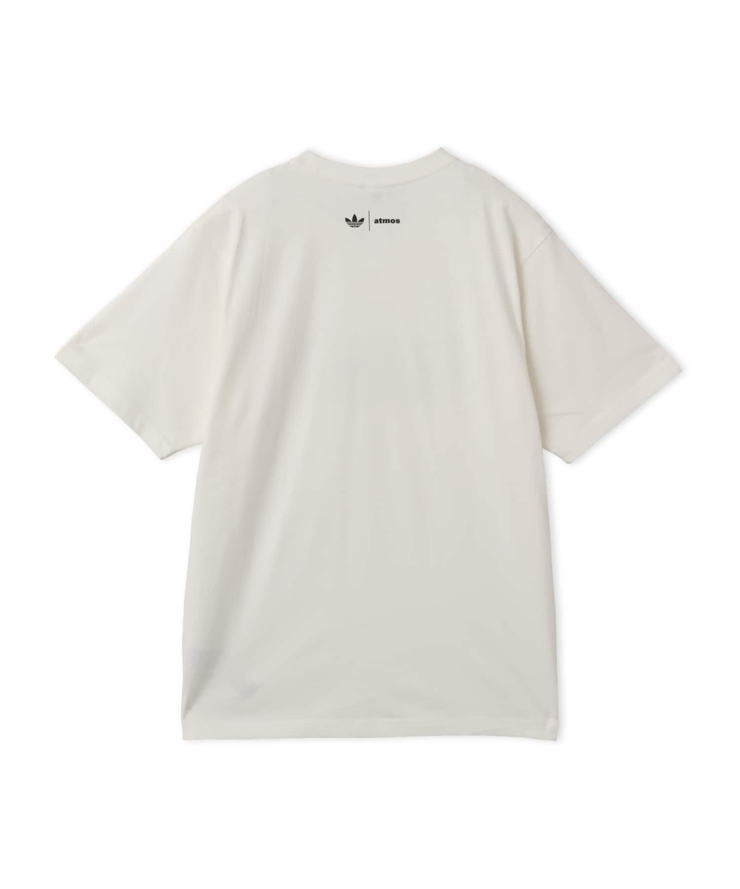 adidas atmos TICKET TEE WHITEの画像