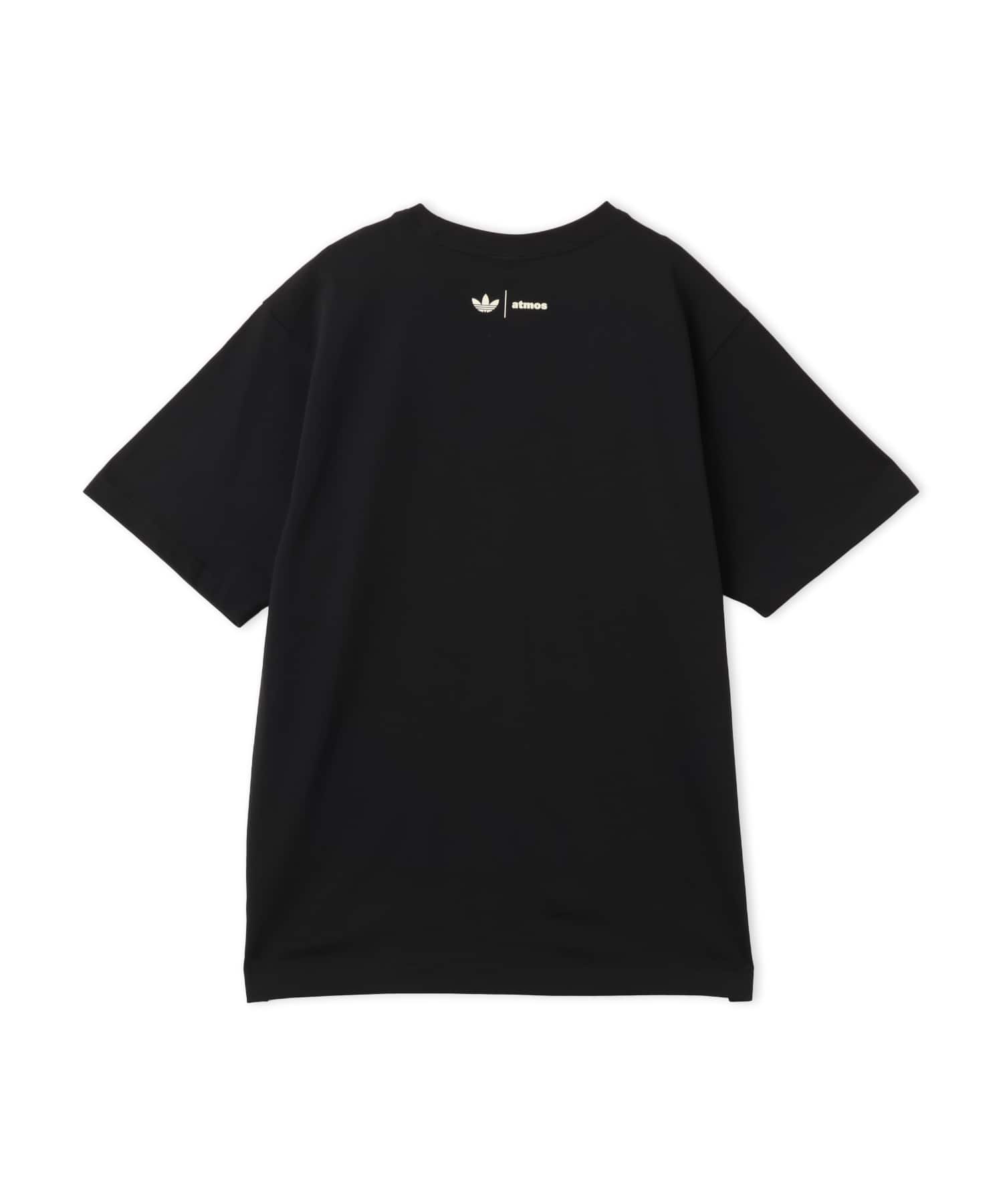 adidas atmos TICKET TEE BLACKの画像