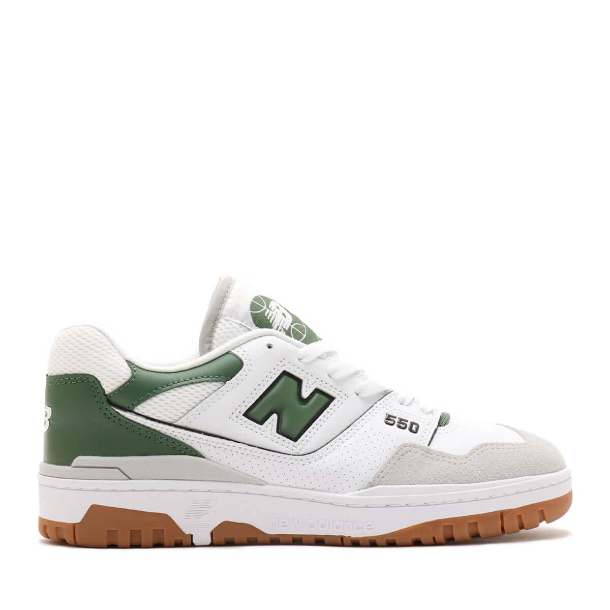 New Balance BB550ESB WHITE/GREEN