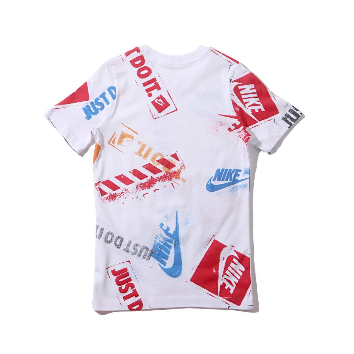 Nike B Nsw Tee Stamps Aop White 19su I