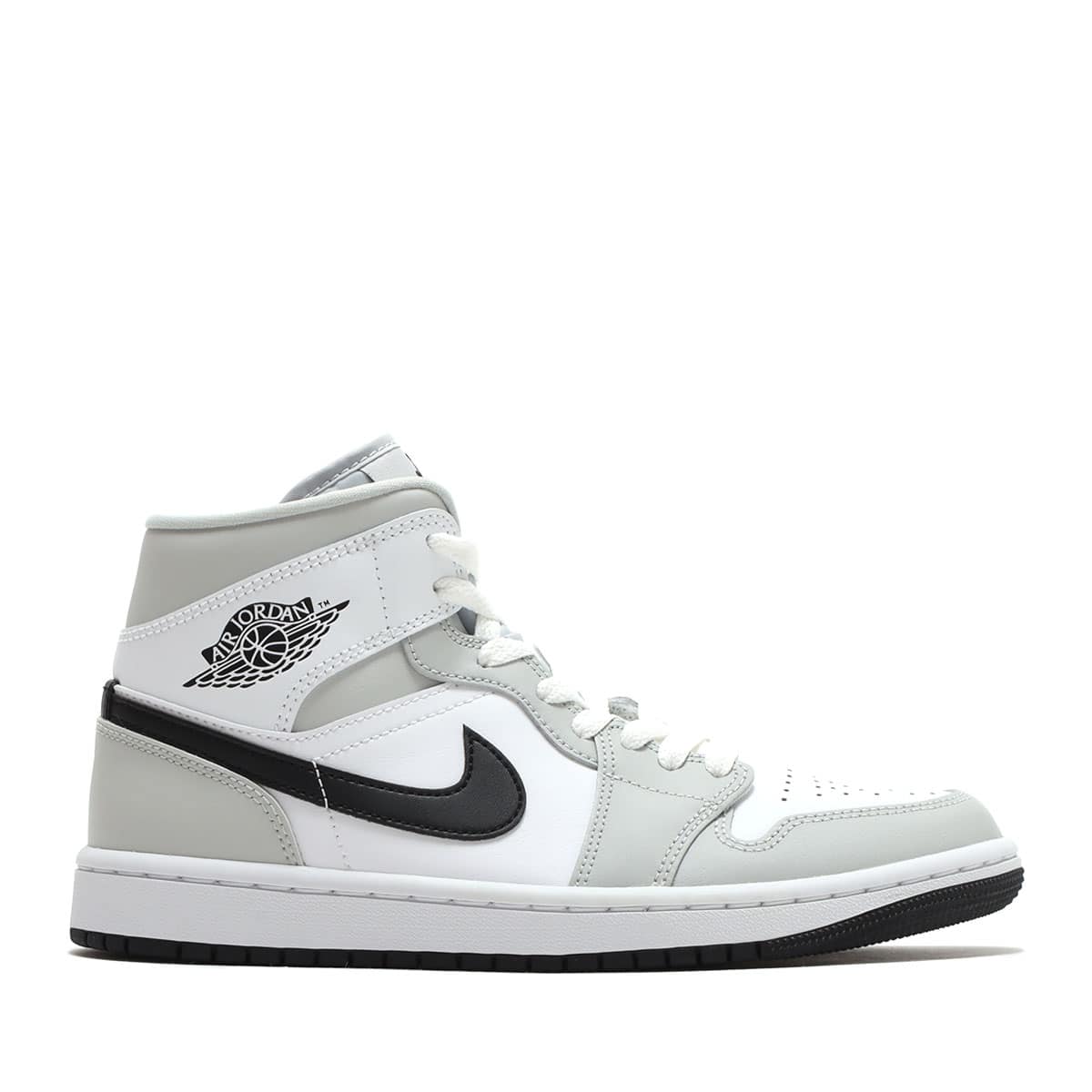 Air Jordan 1 Mid "Grey Fog/White/Black"