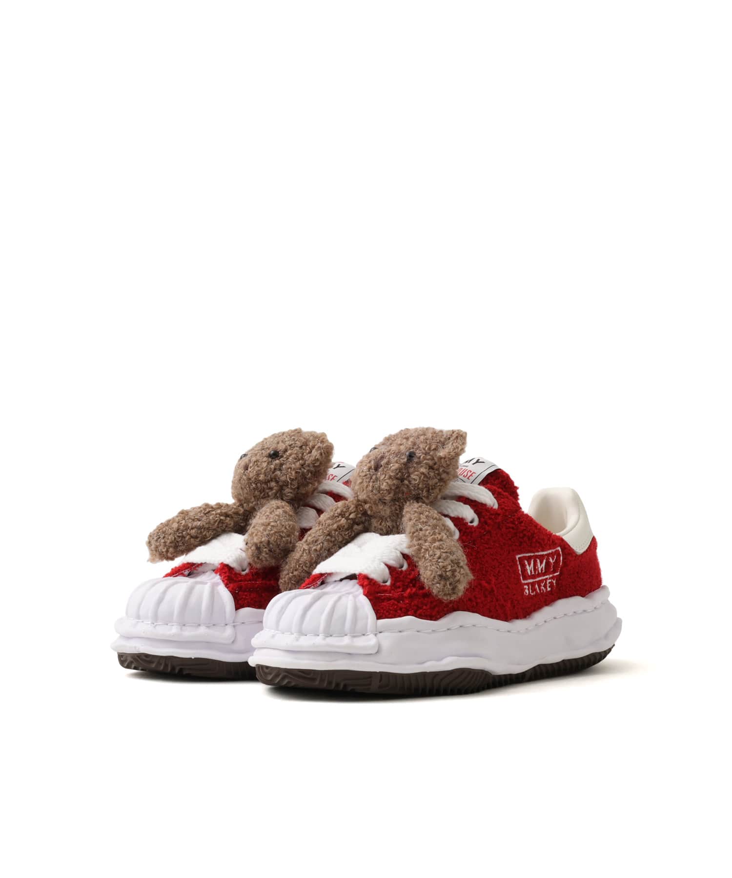 MAISON MIHARA YASUHIRO BLAKEY PINKHOUSE BEAR レッドの画像