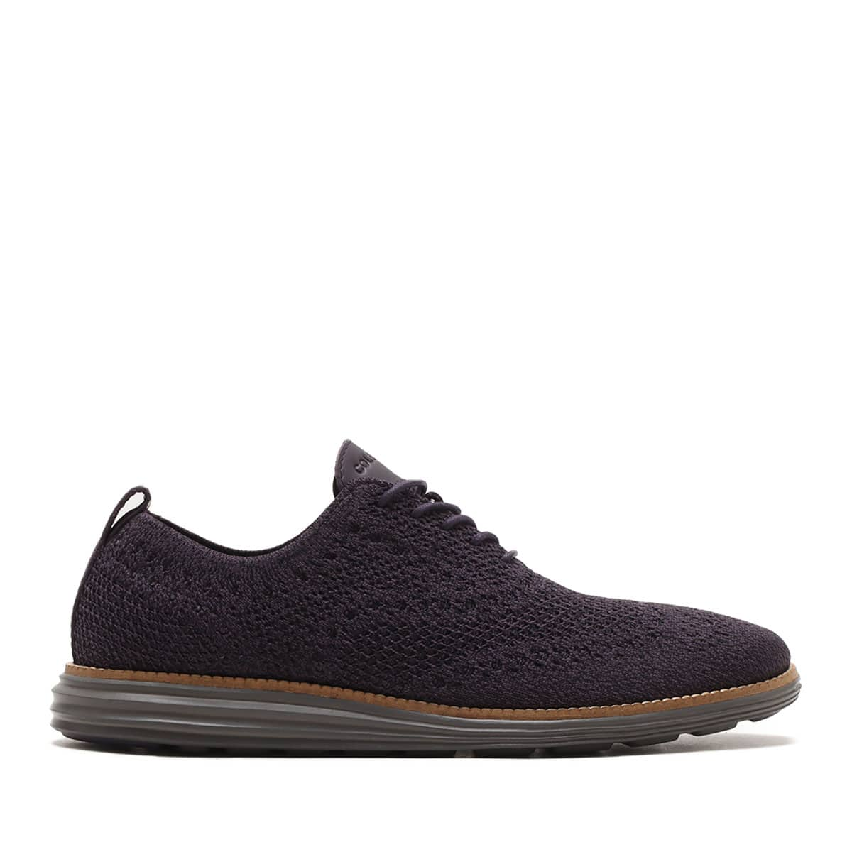 COLE HAAN ORIGINALGRAND STITCHLITE WINGTIP OXFORD NIGHTSHADE/BLACK