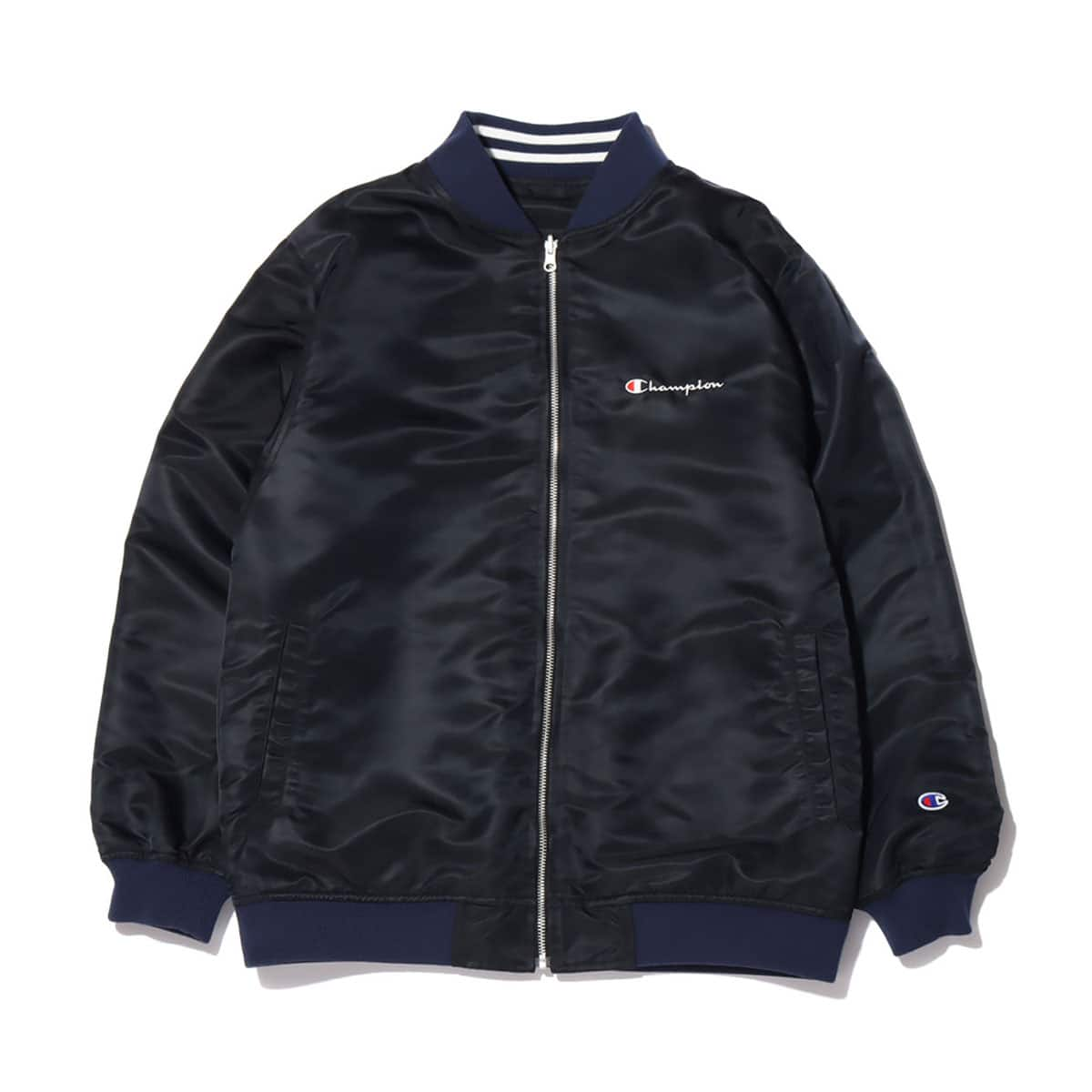 Champion x ATMOS LAB REVERSIBLE JACKET BLACK