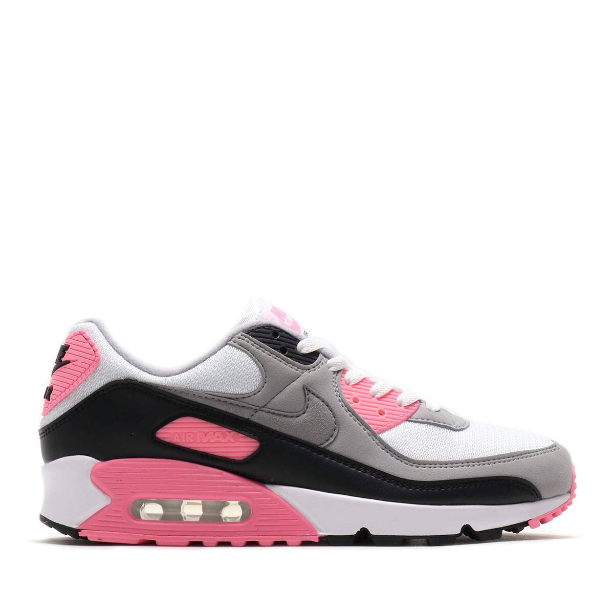 NIKE AIR MAX 90 WHITE/PARTICLE GREY-ROSE-BLACK 20SP-S