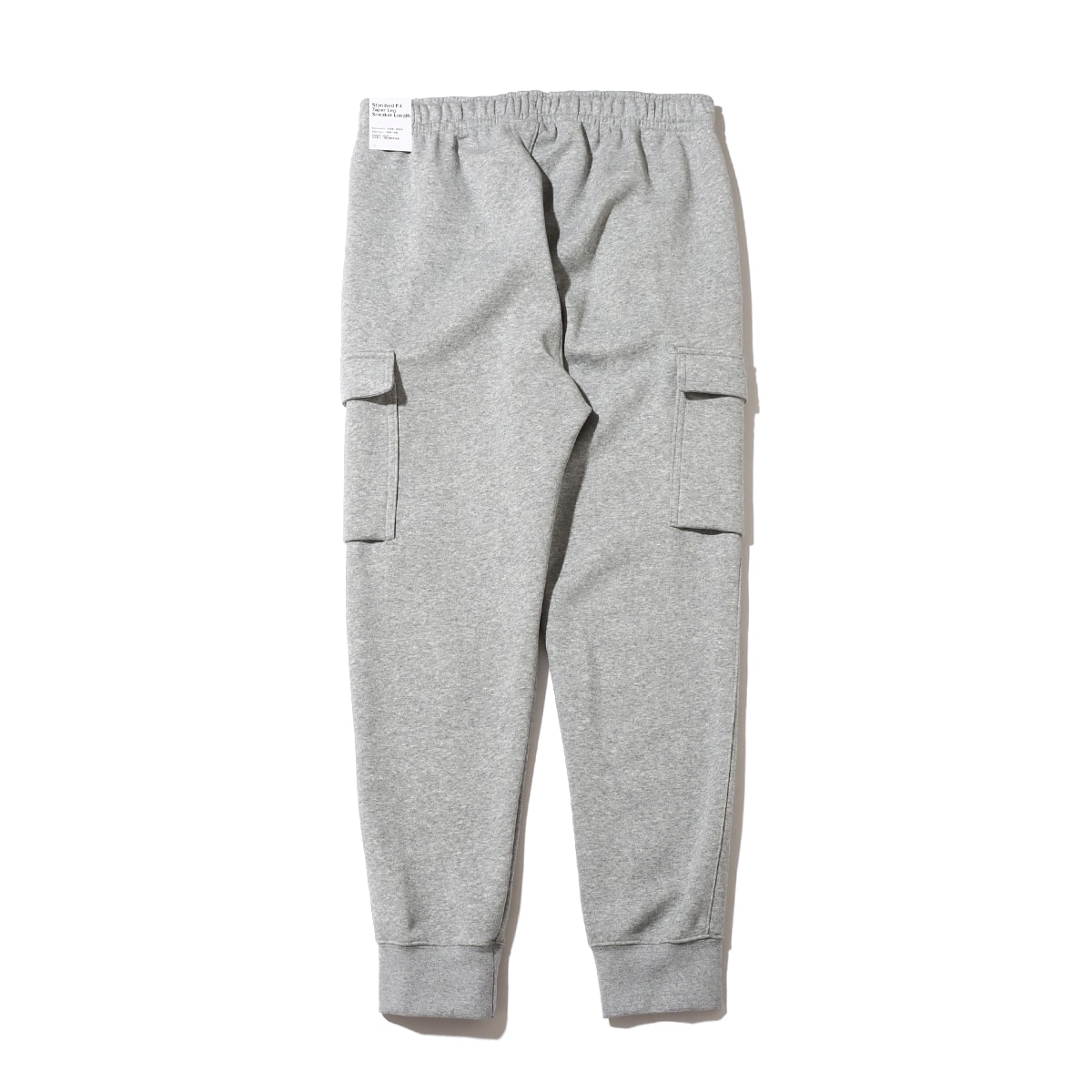 NIKE AS M NSW CLUB PANT CARGO BB DK GREY HEATHER/MATTE SILVER