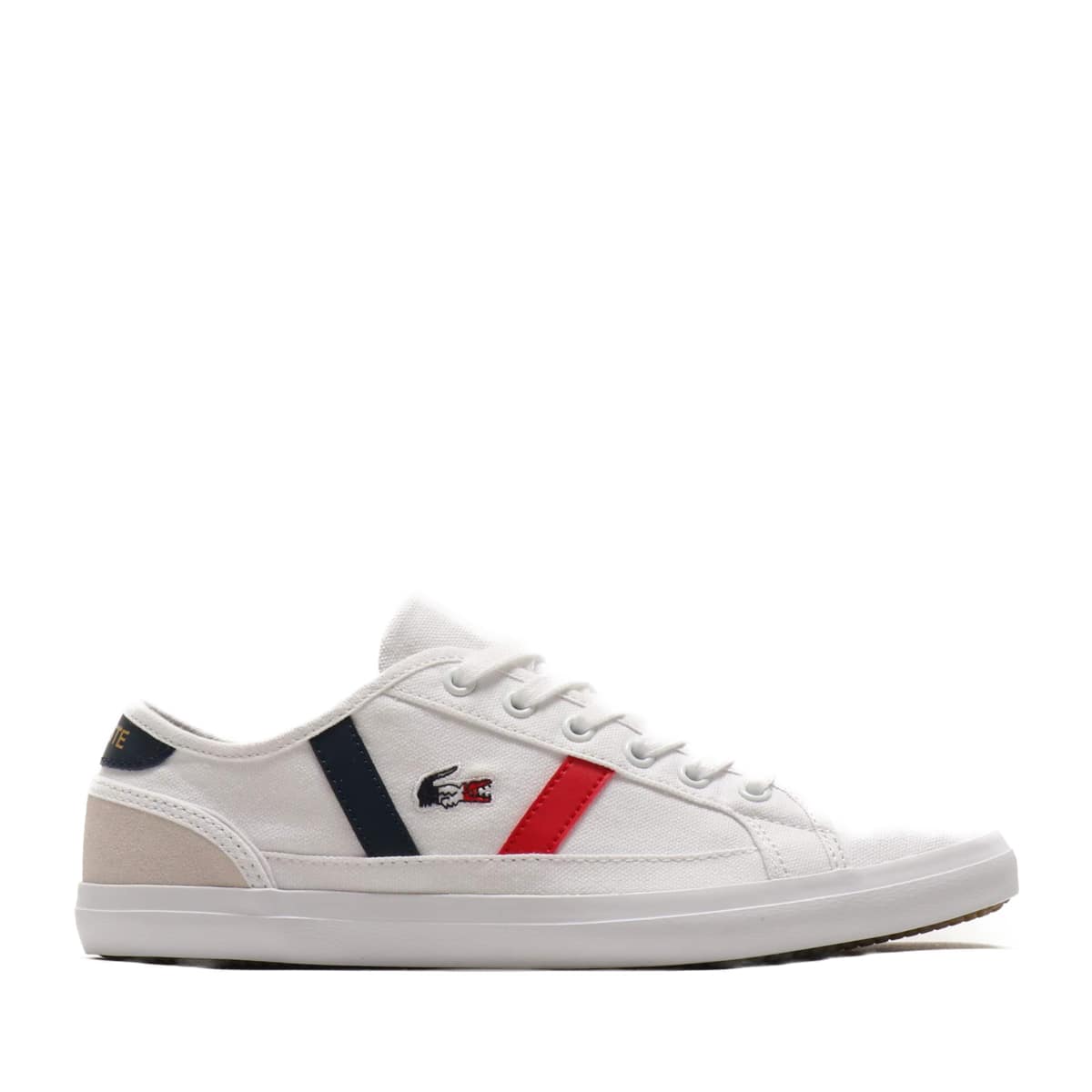 lacoste sideline tricolor sneaker