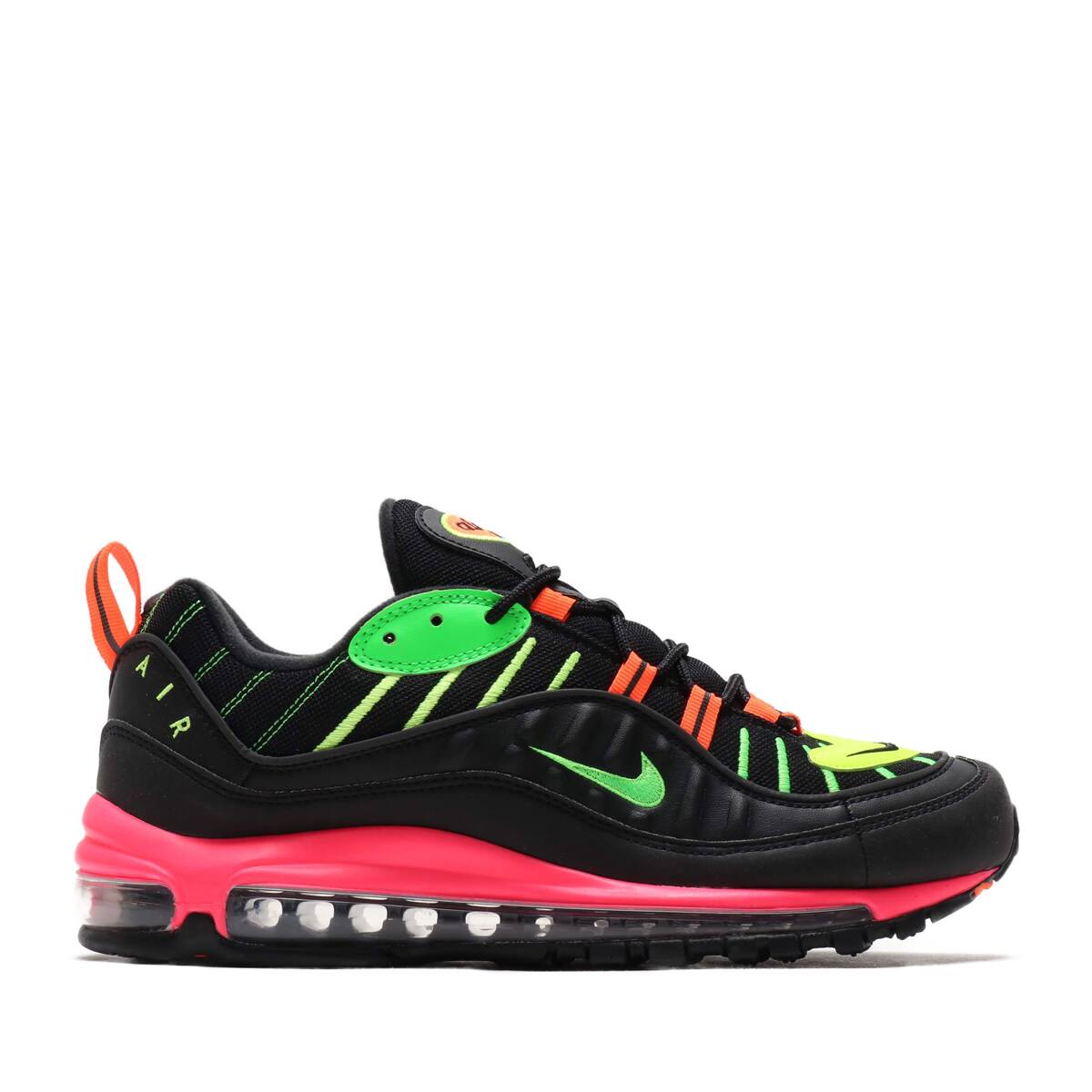blue and neon green air max