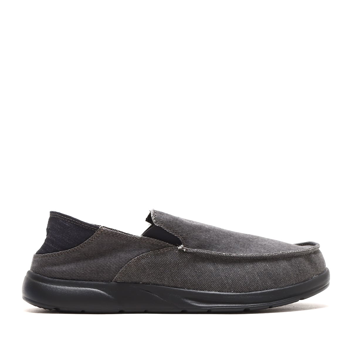 REEF CUSHION COAST SLIP ON BLACK STONE 22FA-I