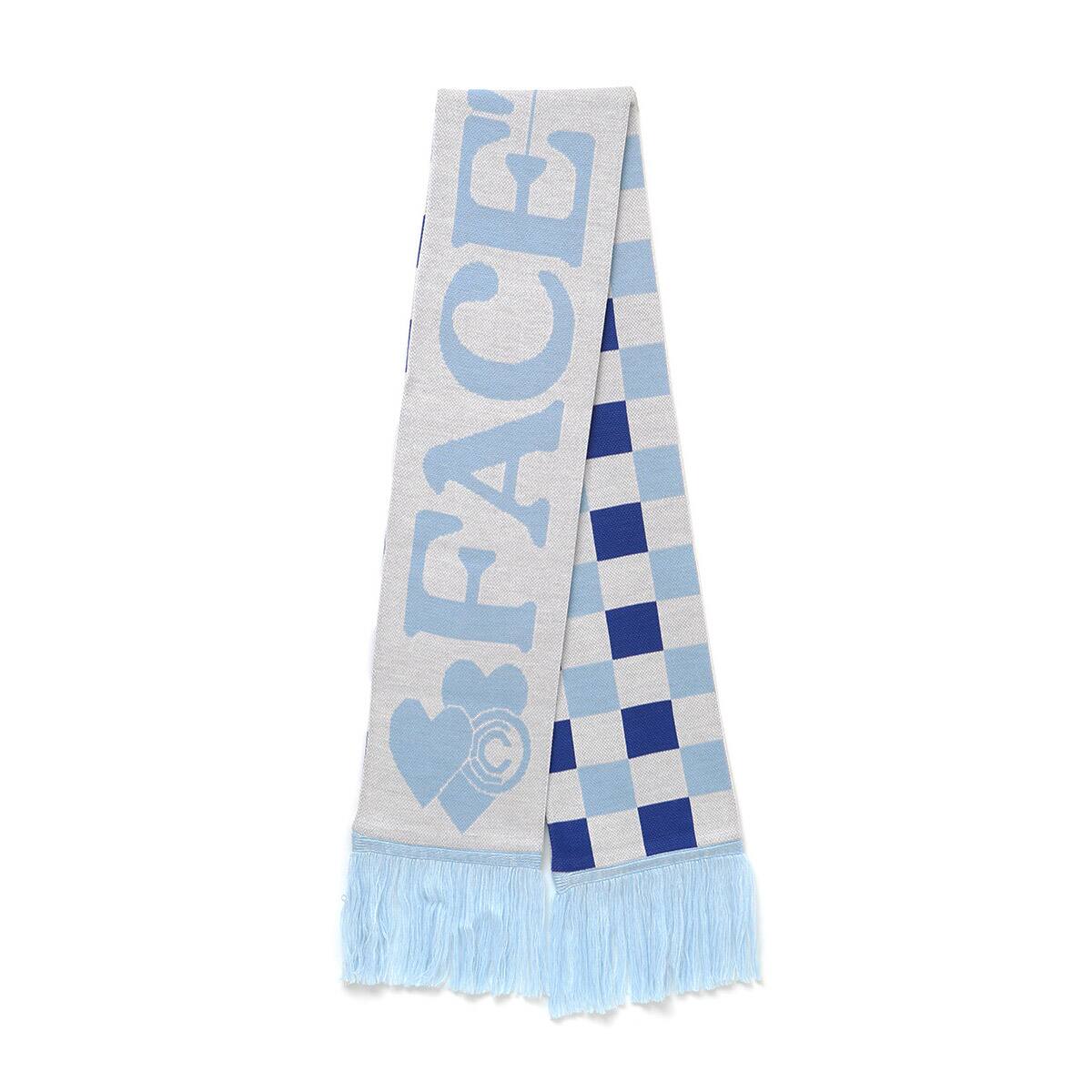 FACETASM x CPD Mr.SHIRAI CHECKER MUFFLER WHITE の画像