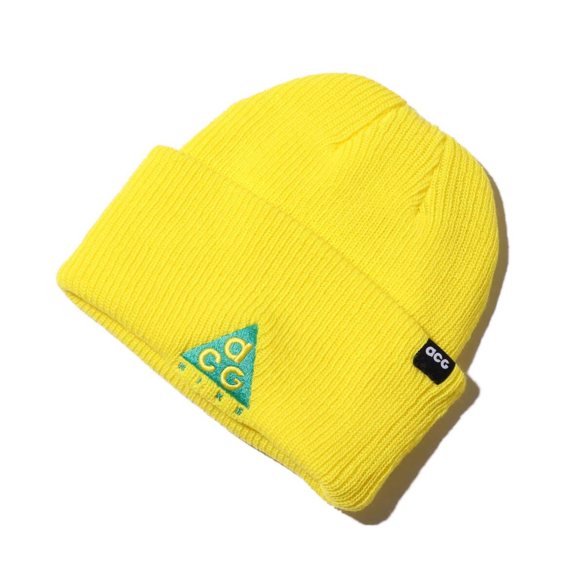 nike yellow beanie