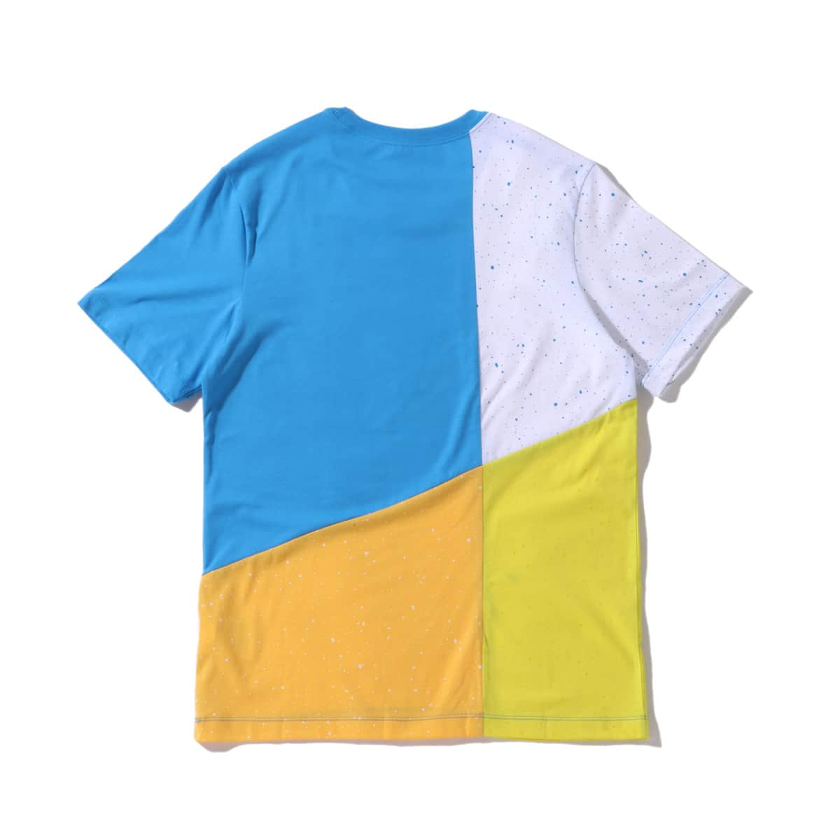 blue and yellow jordan shirt