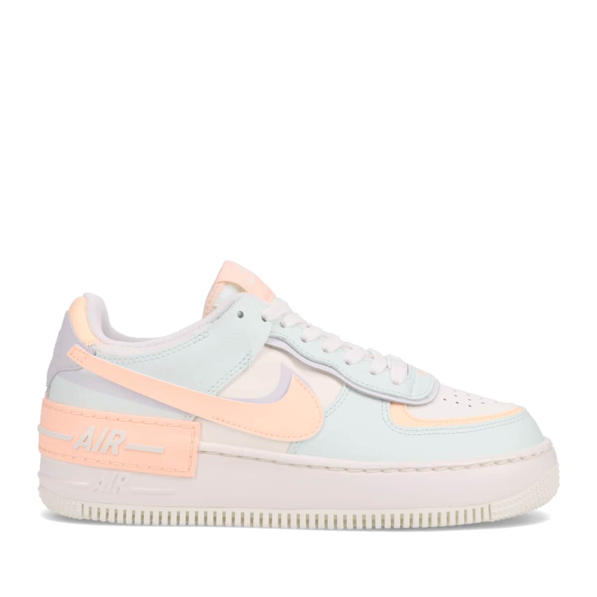 NIKE W AF1 SHADOW SAIL/BARELY GREEN-CRIMSON TINT 21SU-I