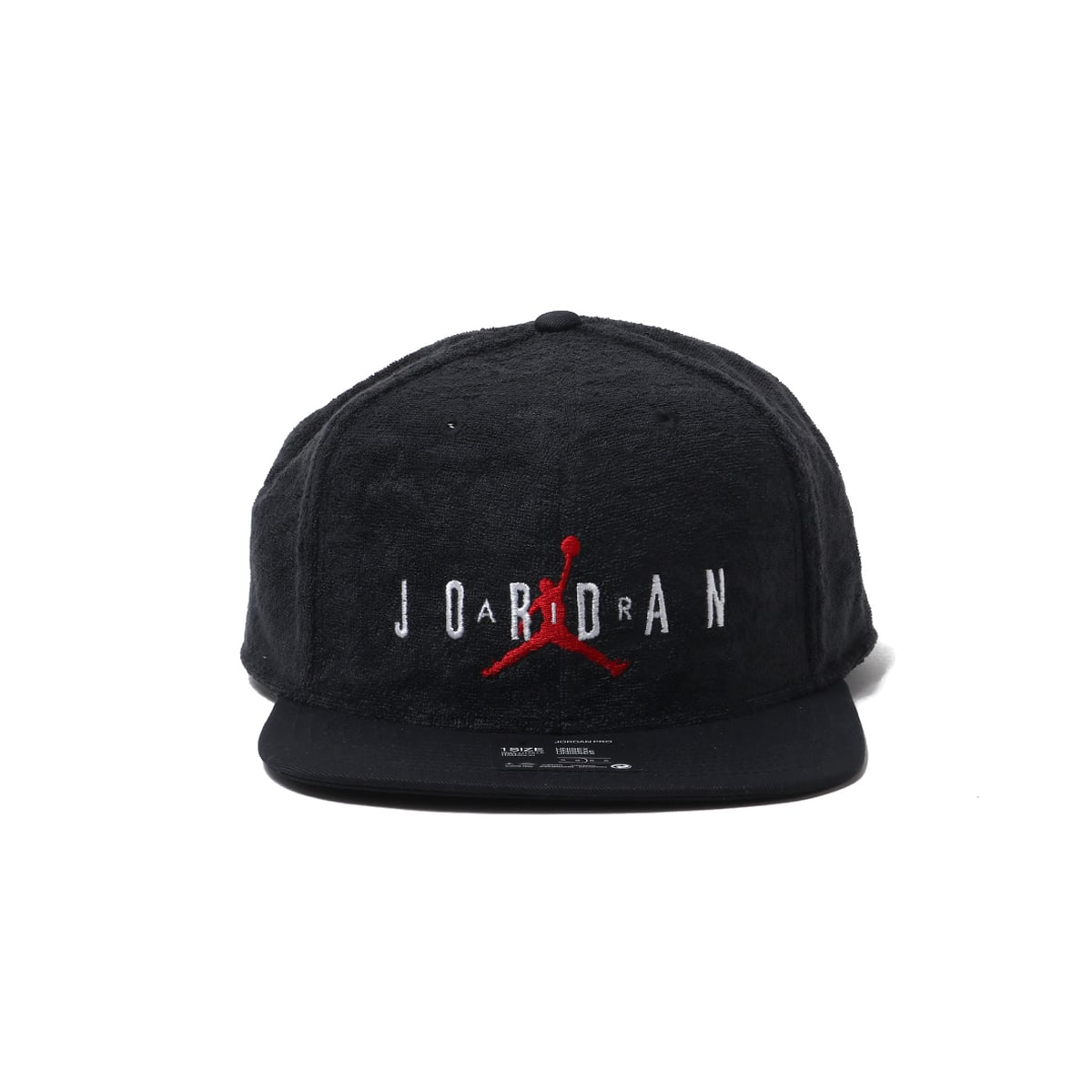 JORDAN BRAND JORDAN PRO CAP SPORT DNA TERRY BLACK/BLACK/BLACK