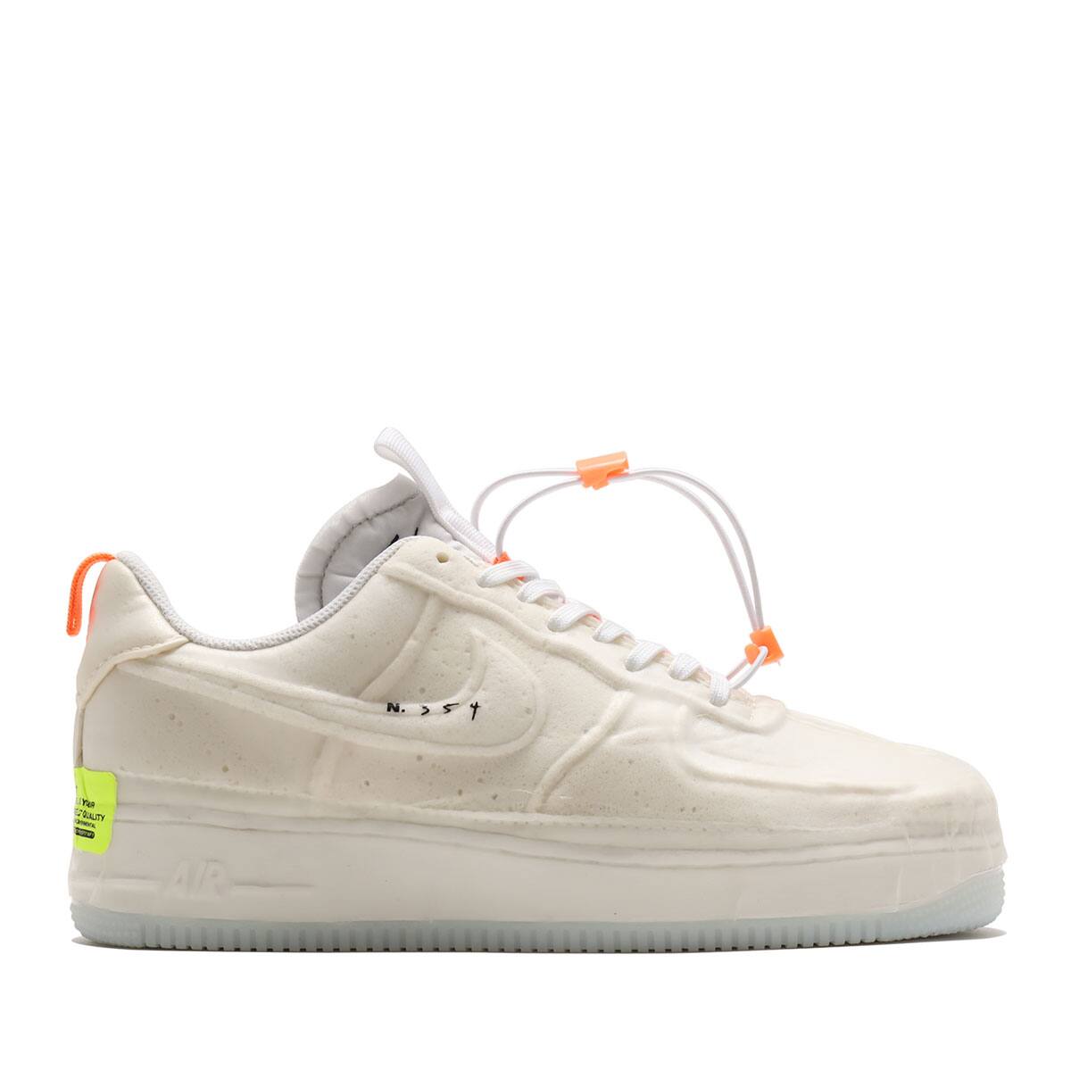 NIKE AIR FORCE 1 EXPERIMENTAL WHITE/SAIL-ATOMIC ORANGE-BLACK 21SP-I