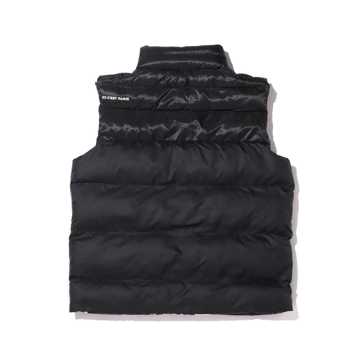 JORDAN BRAND AS M J PSG PUFFER VEST BLACK/BLACK 