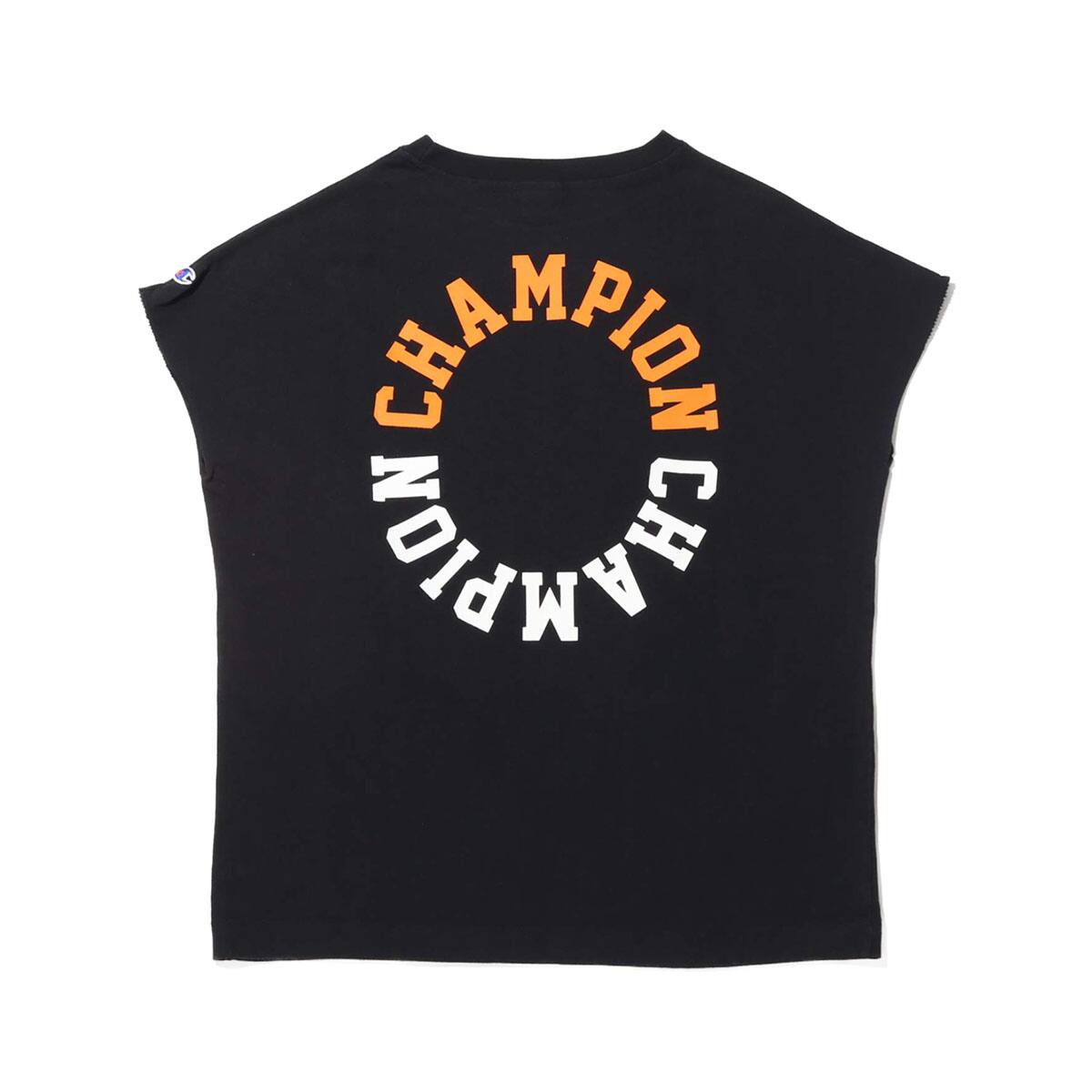 Champion SLEEVELESS T-SHIRT BLACK 20SS-Iの画像