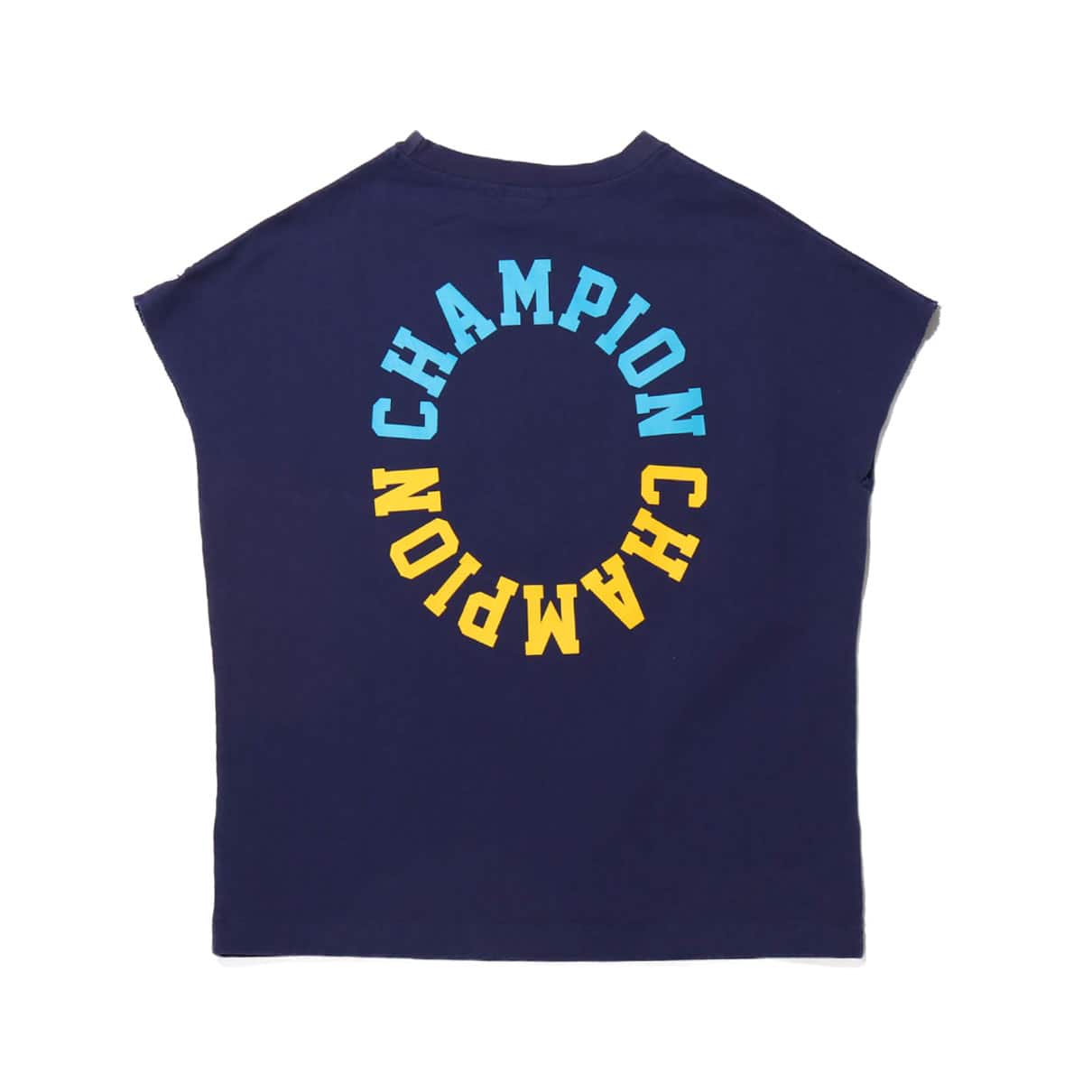 Champion SLEEVELESS T-SHIRT NAVY 20SS-Iの画像