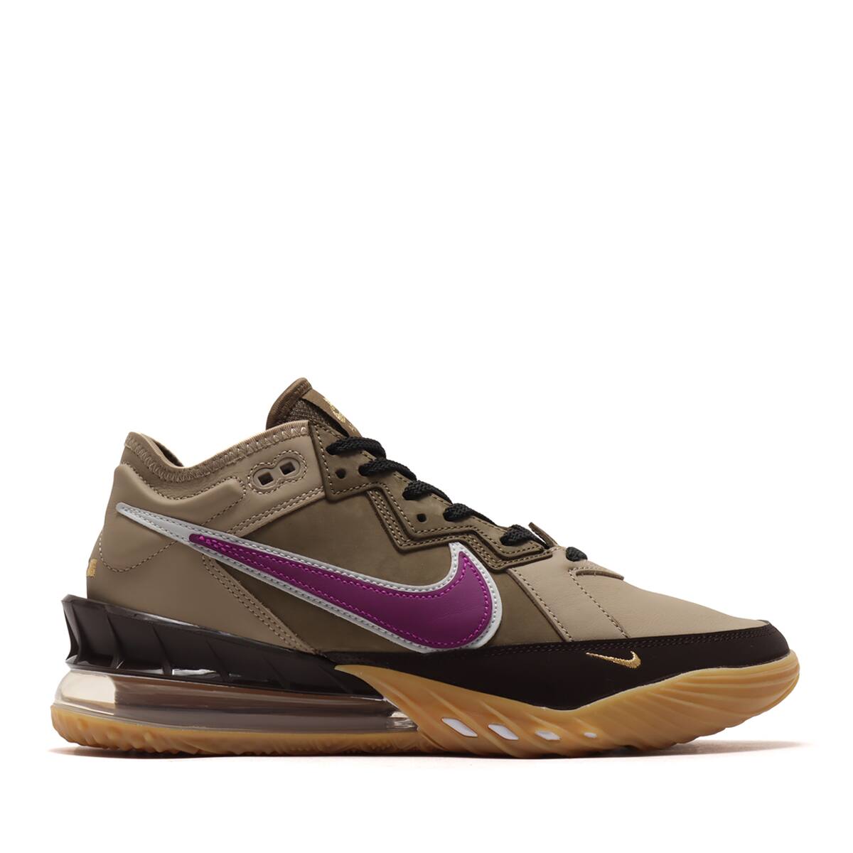 Nike Lebron Xviii Low Nrg Khaki Viotech Dark Mocha Metallic Gold 21su S