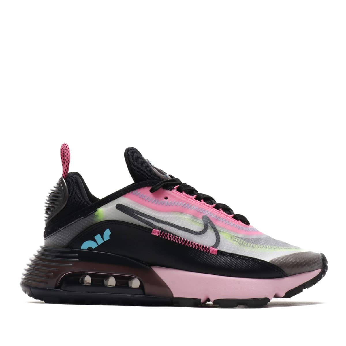 NIKE AIR MAX 2090 WHITE/BLACK-PINK FOAM -LOTUS PINK 20SU-S