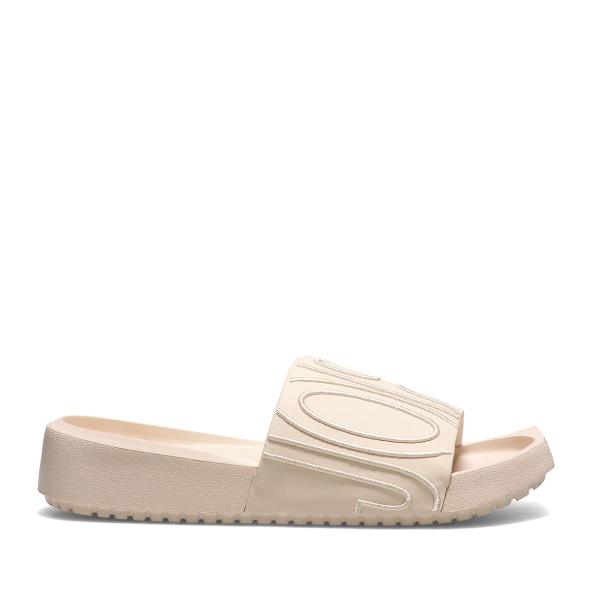 JORDAN BRAND WMNS JORDAN NOLA SLIDE PEARL WHITE/PEARL WHITE-PEARL WHITE 21FA-Iの画像