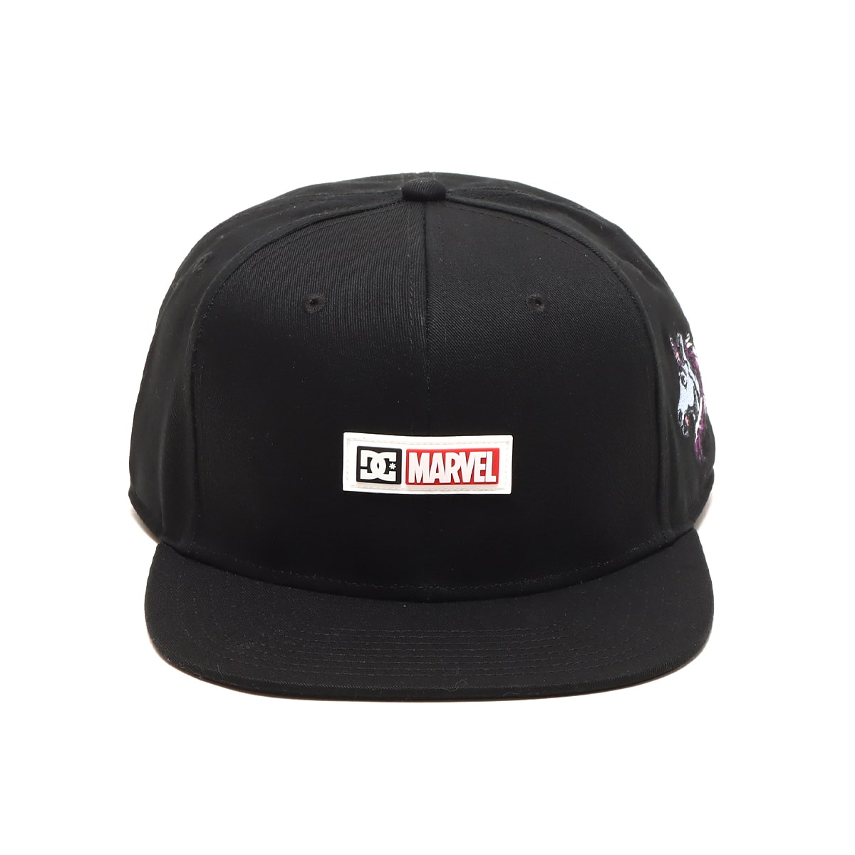 DC SHOES DP MARVEL SNAPBACK Black 22FW-Iの画像