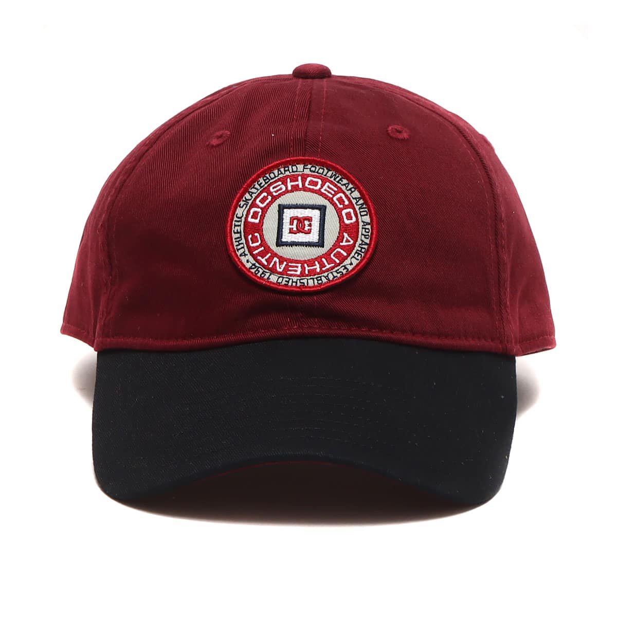 DC SHOES 23 CIRCLE PATCH STRAPBACK BURGUNDY 23SS-Iの画像