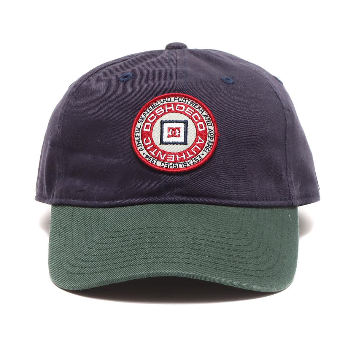 DC SHOES 23 CIRCLE PATCH STRAPBACK NAVY 23SS-Iの画像