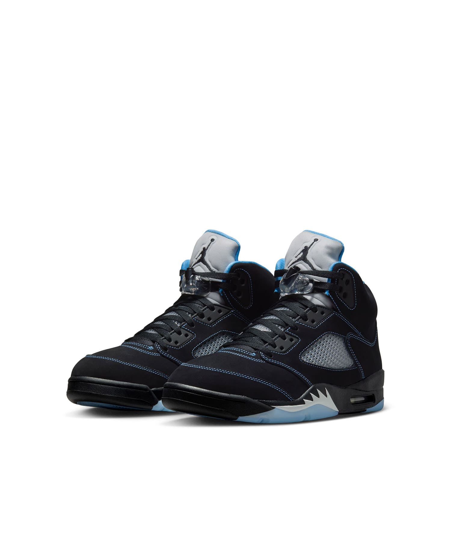 JORDAN BRAND AIR JORDAN 5 BLACK/UNIVERSITY BLUE-WHITEの画像