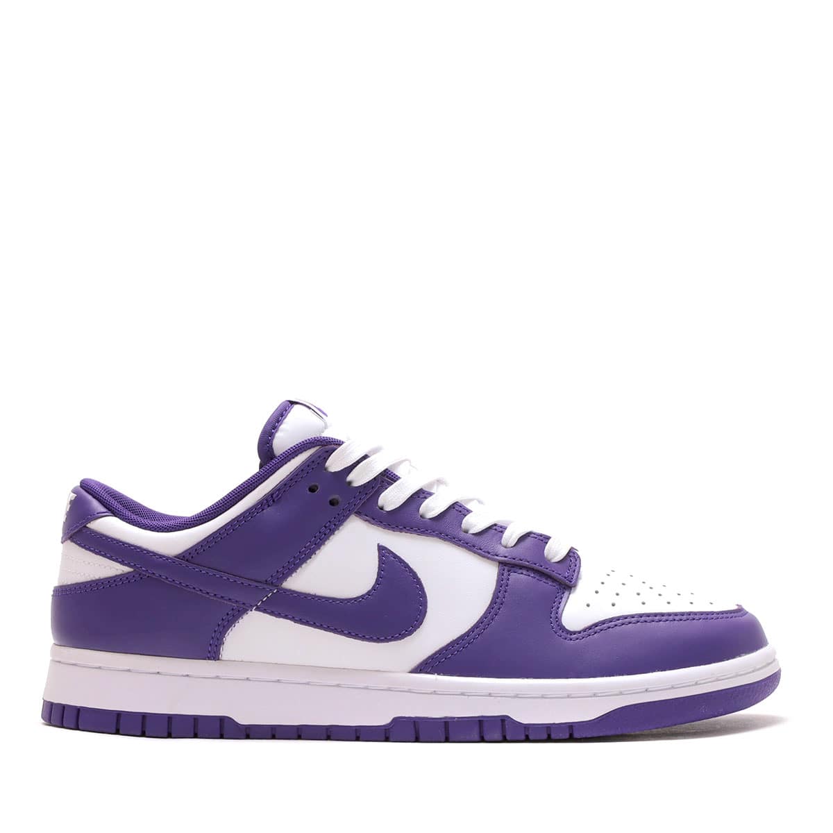 NIKE DUNK LOW RETRO WHITE/COURT PURPLE-TOTAL ORANGE 23FA-I