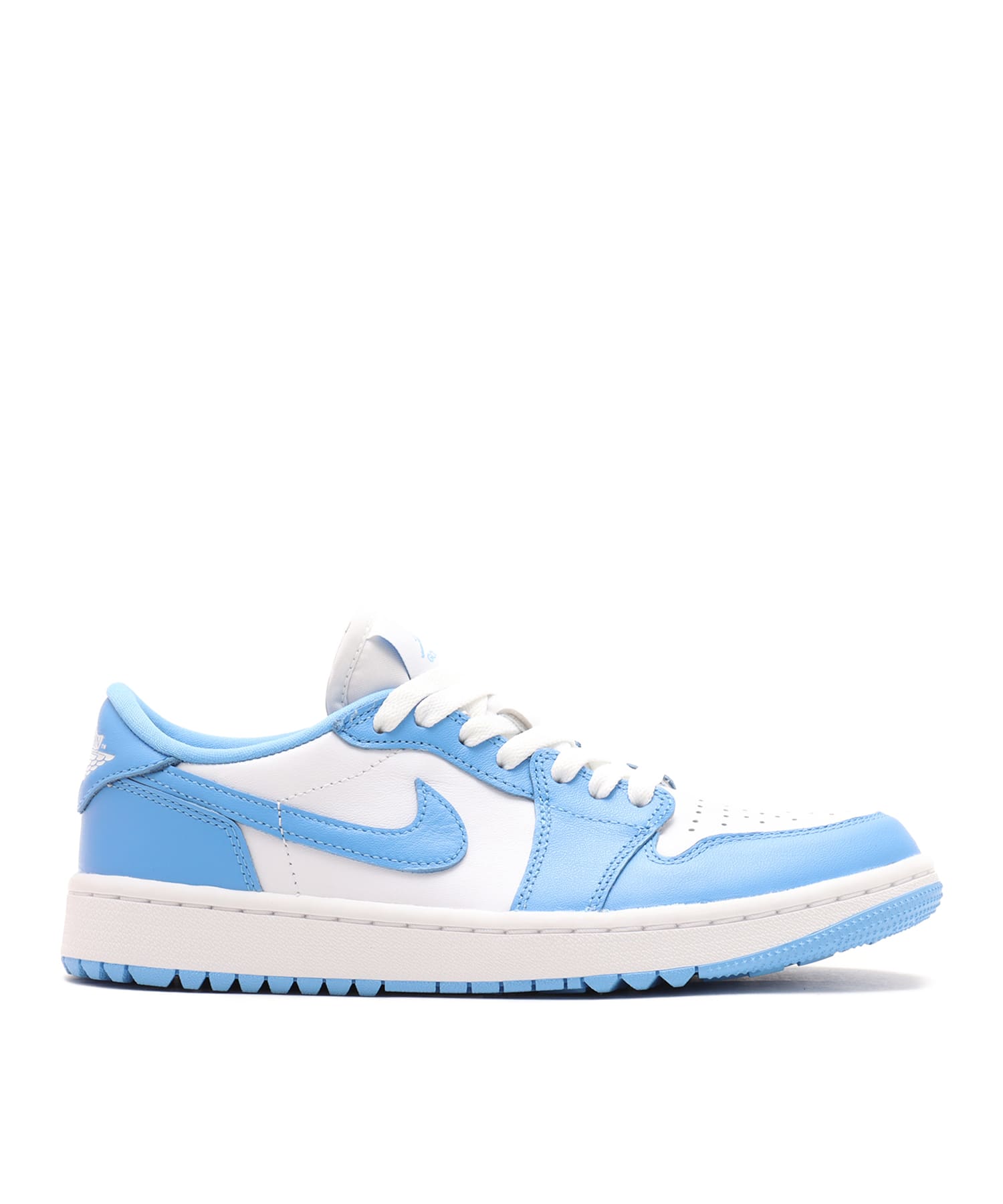 JORDAN BRAND AIR JORDAN 1 LOW G WHITE/UNIVERSITY BLUEの画像