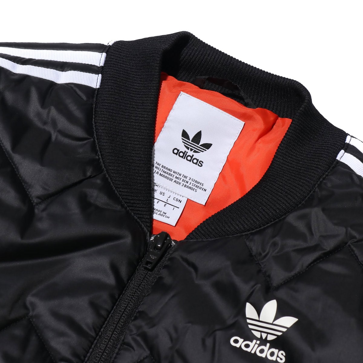 adidas SST QUILTED JACKET ﾌﾞﾗｯｸ 18FW-I