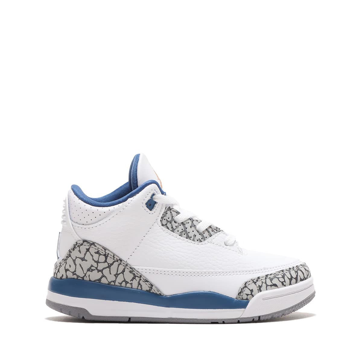 JORDAN BRAND JORDAN 3 RETRO TD WHITE/METALLIC COPPER-TRUE BLUE 23SU-I