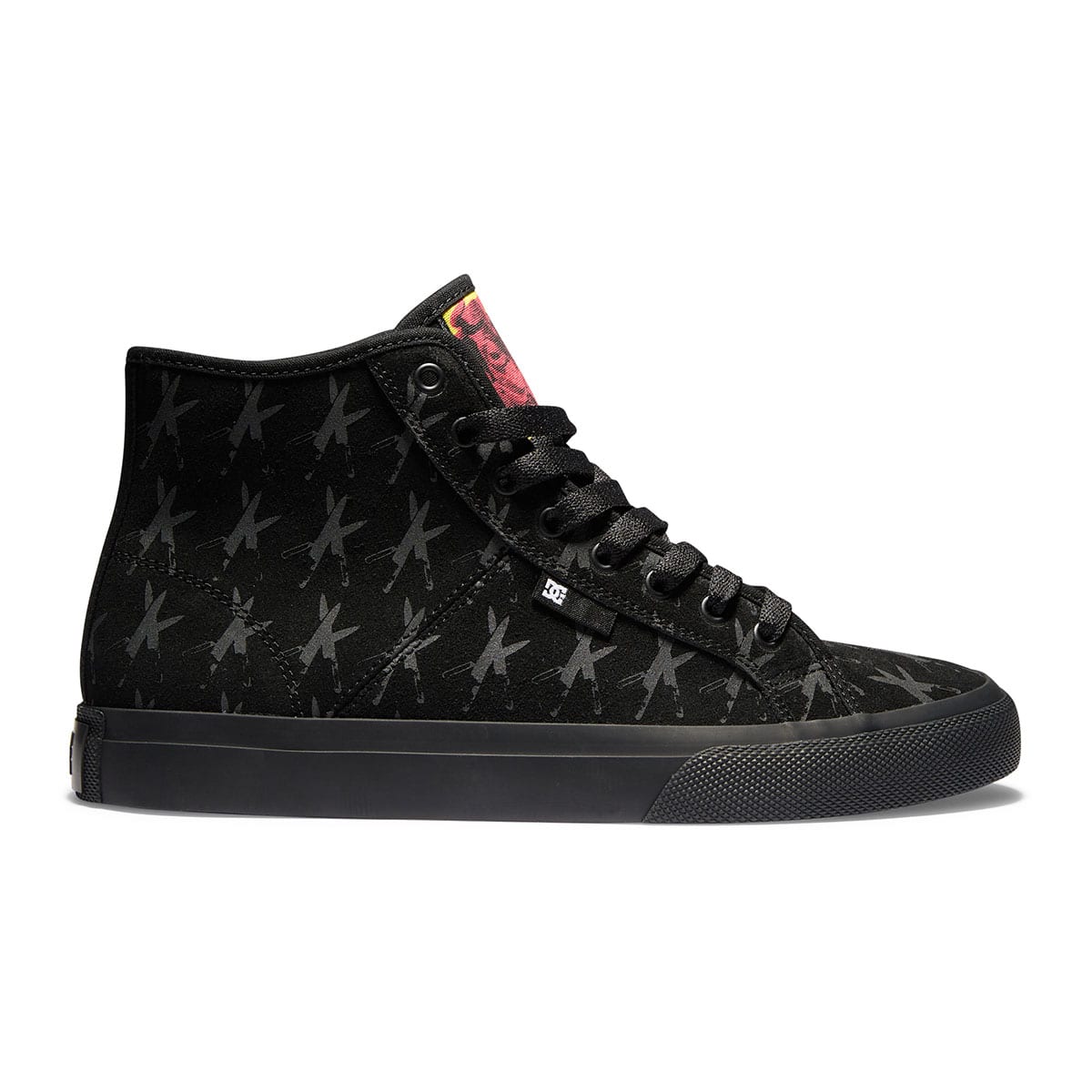 DC SHOES AW MANUAL HI BLACK/BLACKの画像