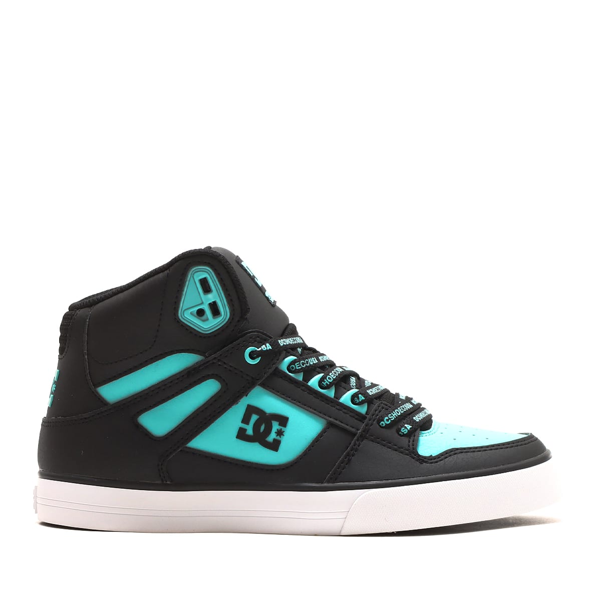 DC SHOES PURE HIGH-TOP WC SE SN BLACK/BLUE ATOLL 22FW-I