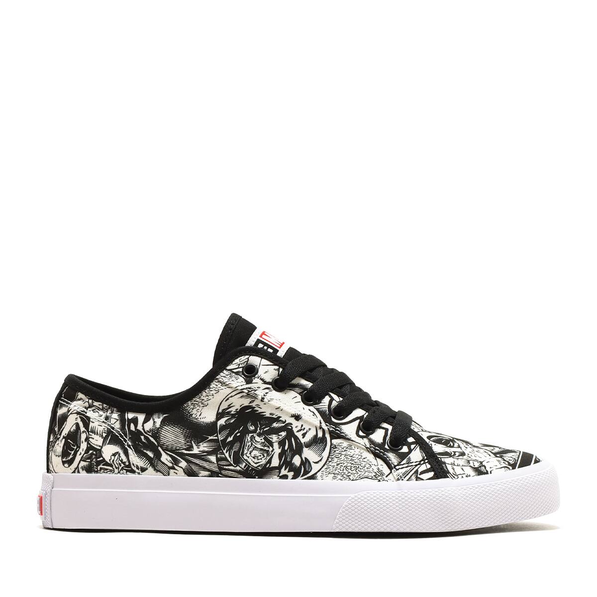 DC SHOES DP MANUAL BLACK/WHITE/RED 22FW-Iの画像
