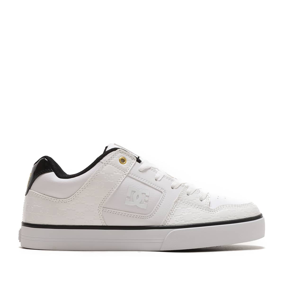 DC SHOES PURE SE SN WHITE/SILVER SPARKLE 23FW-Iの画像
