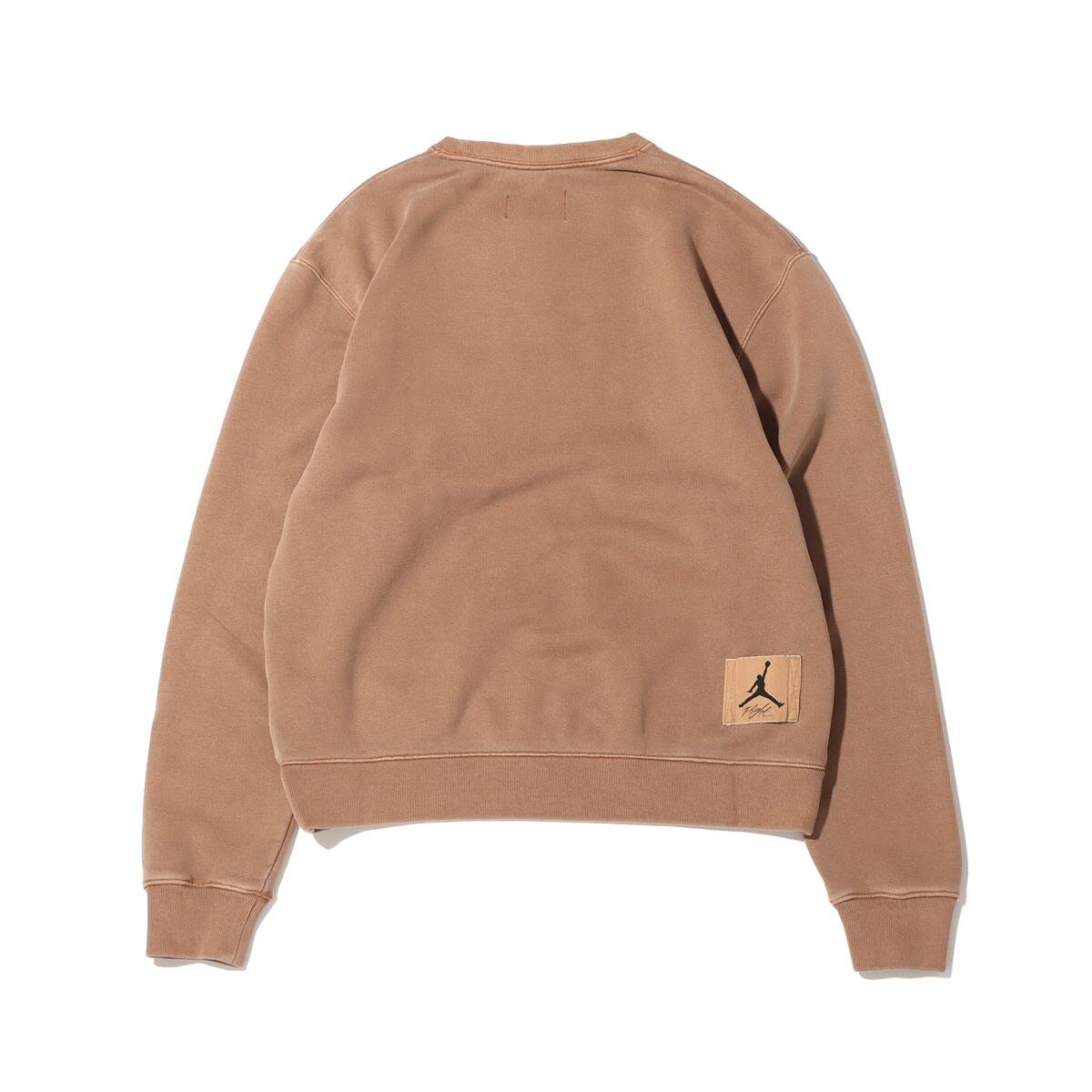 JORDAN BRAND AS M J FLT HRTG FLC CREW ARCHAEO BROWN 21HO-Iの画像