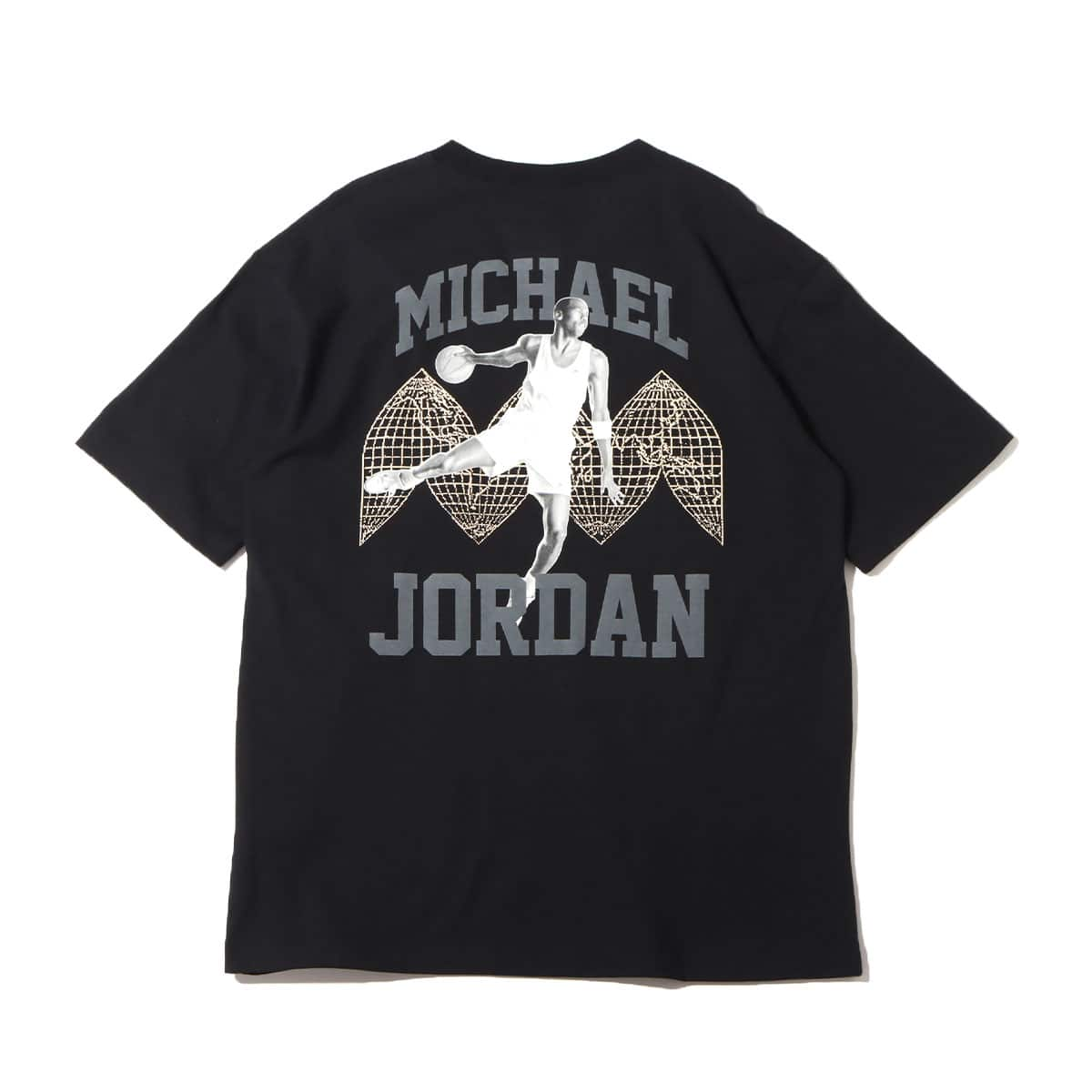 JORDAN BRAND AS W J HERITAGE OVRSZ GFX TEE BLACK 22SU-I