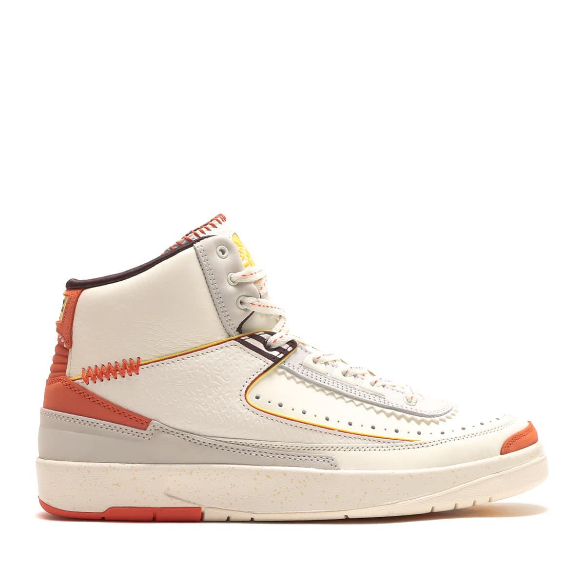 JORDAN BRAND AIR JORDAN 2 RETRO SP SAIL/CITRON PULSE-ORANGE