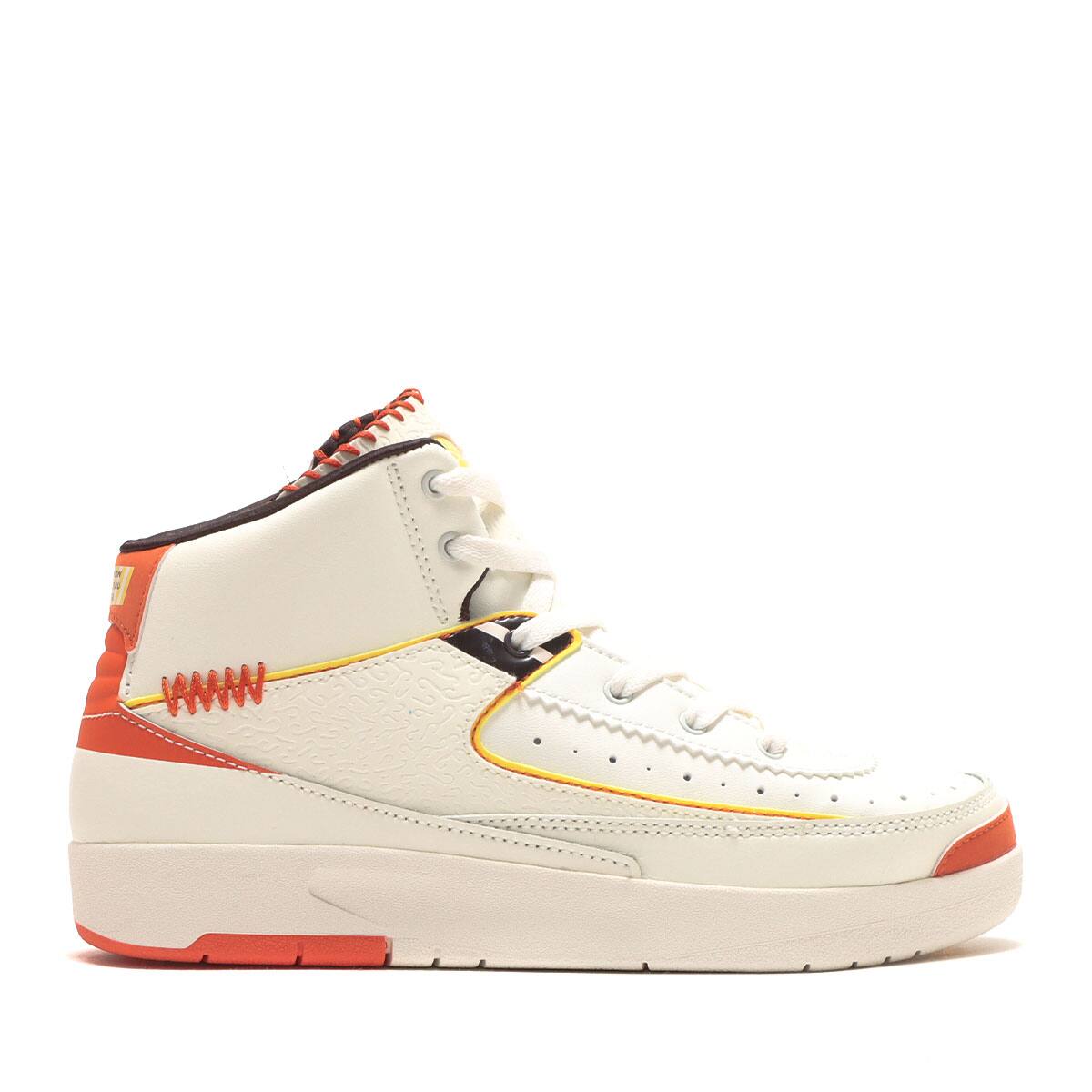 JORDAN BRAND JORDAN 2 RETRO SP (PS) SAIL/CITRON PULSE-ORANGE