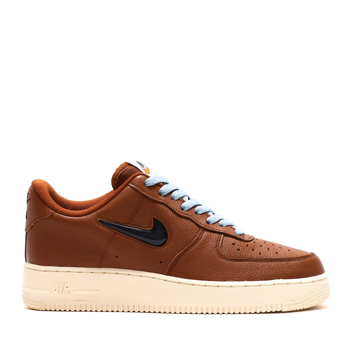 NIKE AIR FORCE 1 '07 PRM VNTG PECAN/BLACK-PECAN-ALPHA ORANGE 22FA-I