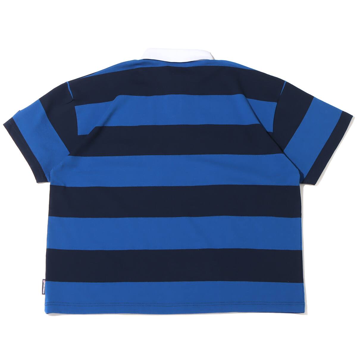 DC SHOES 23 BORDER POLO SS BLUE x NAVY 23SS-Iの画像