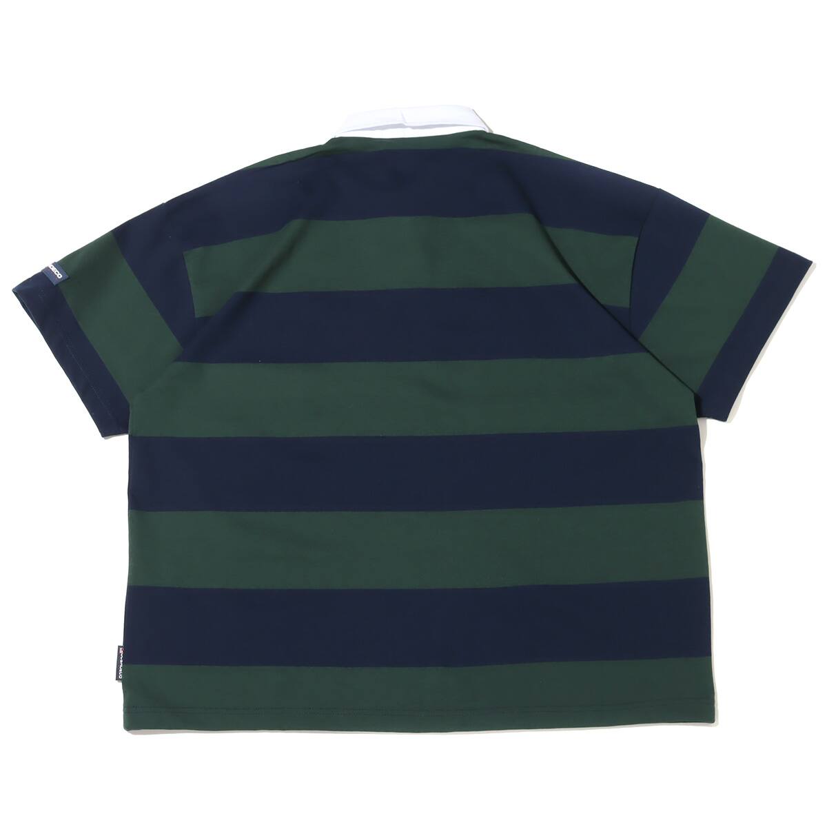 DC SHOES 23 BORDER POLO SS GREEN x NAVY 23SS-Iの画像