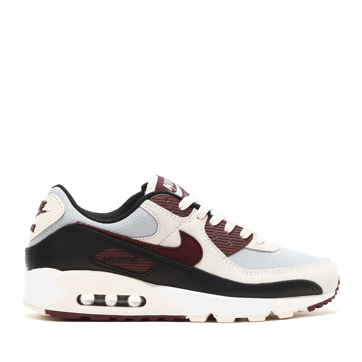 Nike air max 90 clearance wolf grey black university red