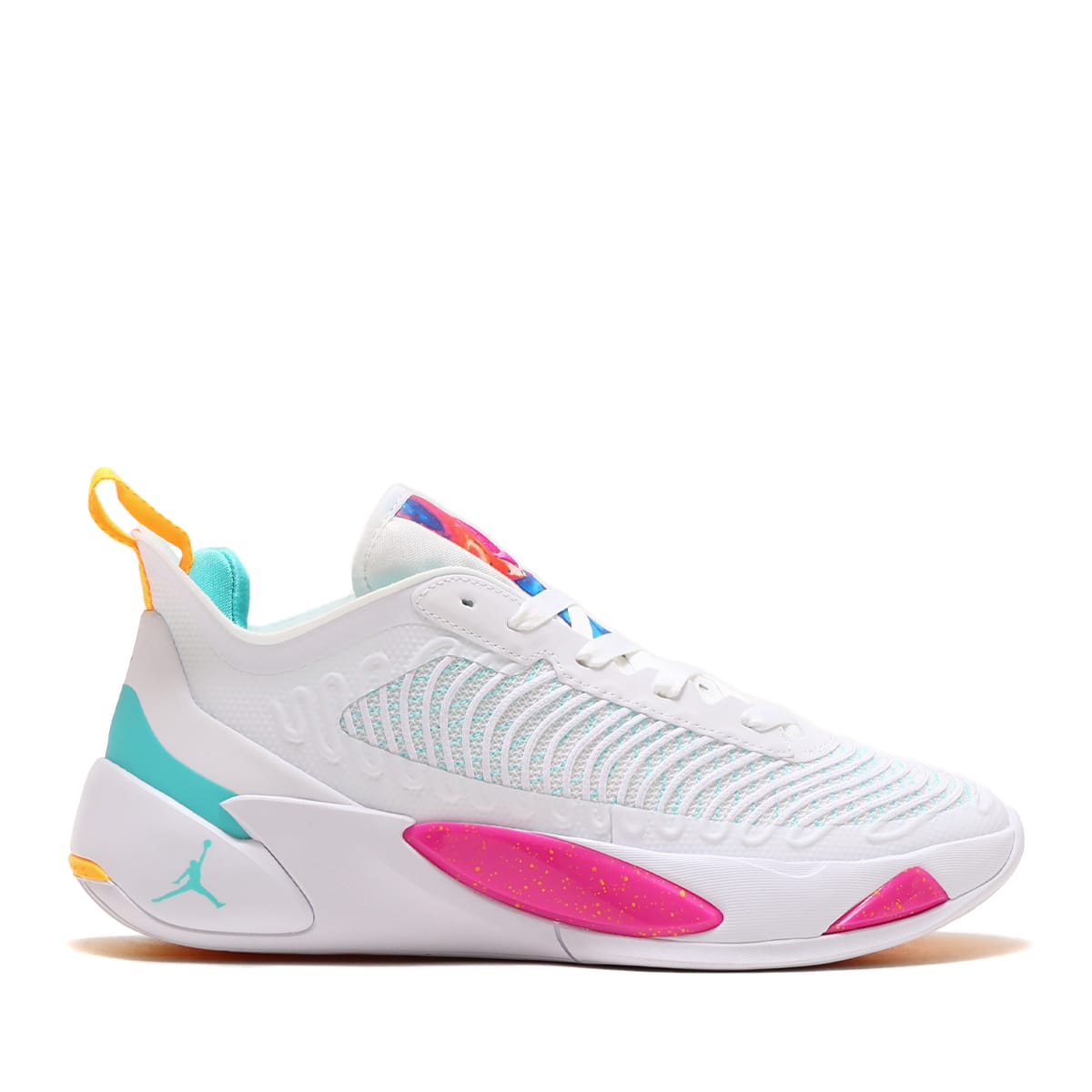 JORDAN BRAND JORDAN LUKA 1 PF WHITE/FIRE PINK-DYNAMIC TURQ 22HO-I